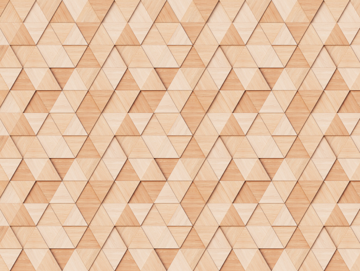Fototapet geometric 3D cu aspect de lemn crem/bej 382881 - A.S. Creation [4]