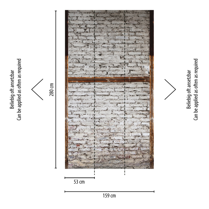 Fototapet zid de caramida alb 383511 - A.S. Creation [2]