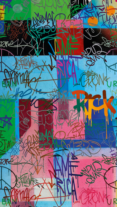 Fototapet graffiti multicolor 398241 - A.S. Creation [3]