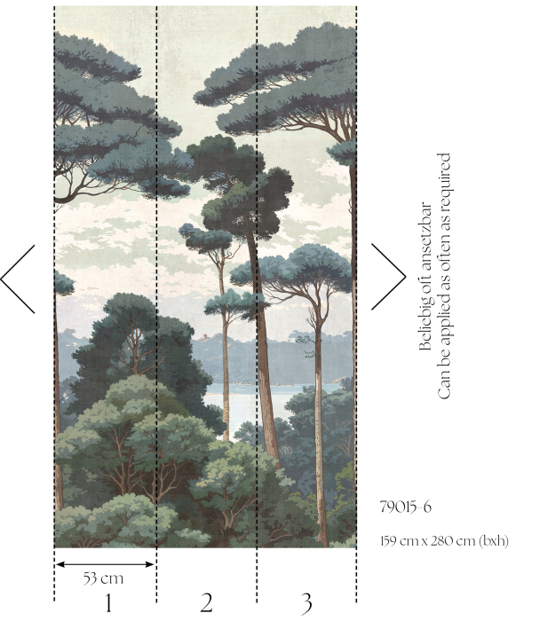 Fototapet padure verde 790156  -  A.S. Creation [2]