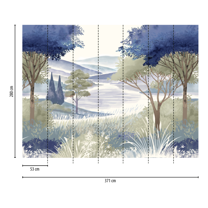 Fototapet padure albastru 792224  -  A.S. Creation [2]
