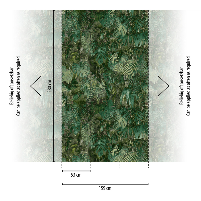 Fototapet flori verde 792234  -  A.S. Creation [2]