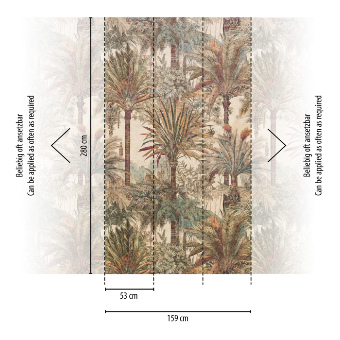 Fototapet jungla crem/bej 792299  -  A.S. Creation [2]