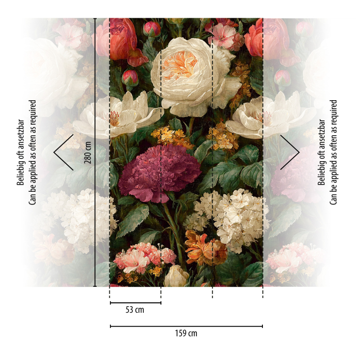 Fototapet flori crem/bej 792492  -  A.S. Creation [2]