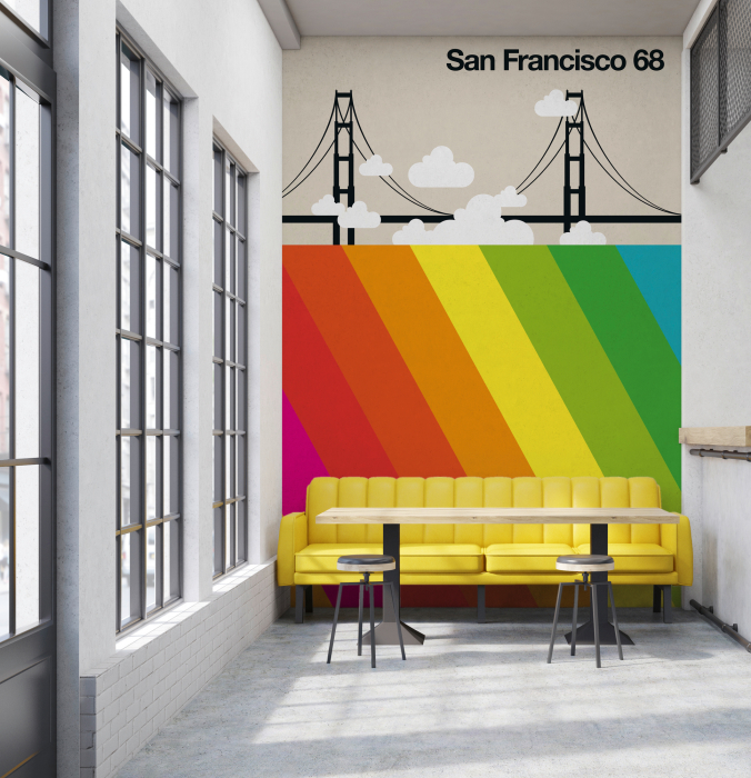 Fototapet San Francisco 68 multicolor DD120117  -  A.S. Creation [2]