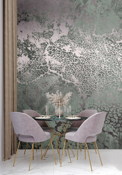 Fototapet marmura metalica verde menta gri DD133949 - A.S. Creation [3]