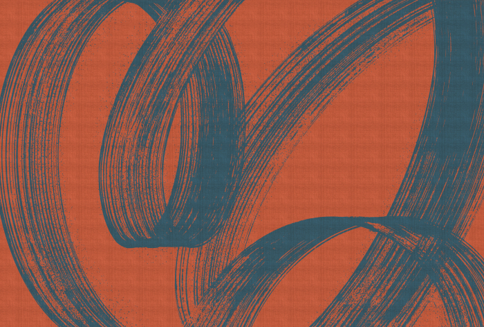 Fototapet abstract pensulatii rosu albastru DD134195 - A.S. Creation [5]