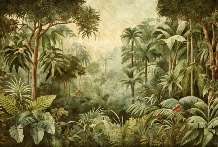 Fototapet jungla tropicala verde DD134267 - A.S. Creation [5]