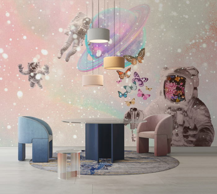 Fototapet astronaut cosmos roz mov DD134411 - A.S. Creation [4]