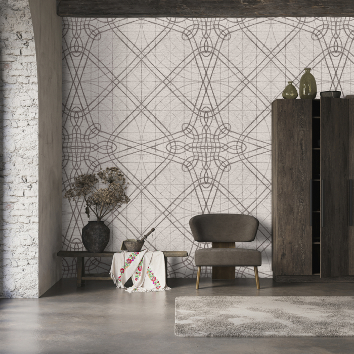 Fototapet geometric crem taupe DD134447 - A.S. Creation [2]