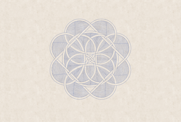 Fototapet geometric albastru crem DD134489 - A.S. Creation [5]