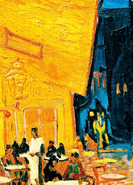 Fototapet 00420 Terasa Cafenelei Noaptea - Van Gogh [2]