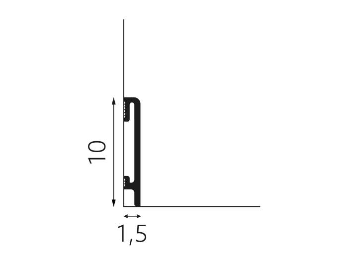 Plinta Durofit Gri 10 cm [2]