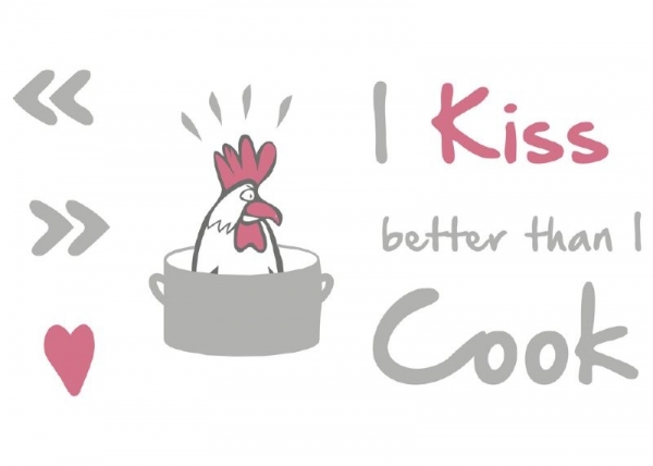 Sticker decorativ 17801 Kiss & Cook [2]