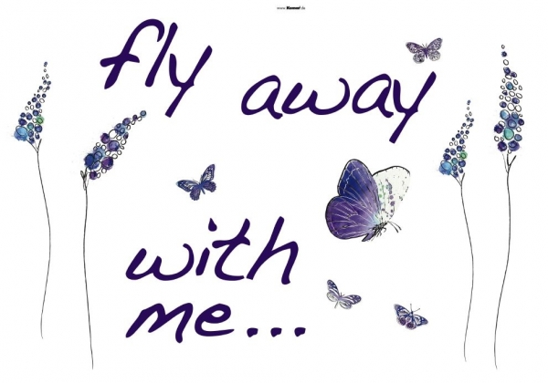 Sticker decorativ 17719 Fly away [2]