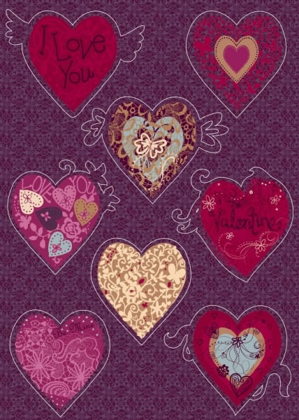 Sticker decorativ 17031 Valentine [1]