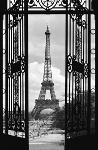 Fototapet - Fototapet 00644 Turnul Eiffel anul 1909