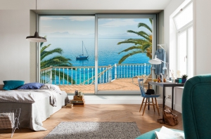 Fototapet XXL4-050 Terasa la mare [1]