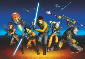 Camere copii - Fototapet 8-486 STAR WARS Rebels Run
