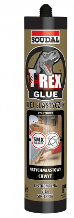 Adezivi & scule - Soudal T-Rex Gold Power - adeziv flexibil pentru profile decorative