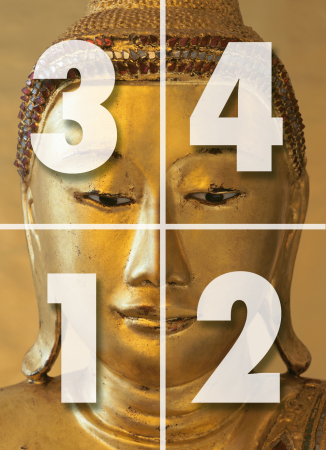 Fototapet 00405 Golden Buddha [3]
