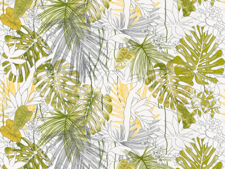 Fototapet frunze tropicale verde 382321 - A.S. Creation [2]