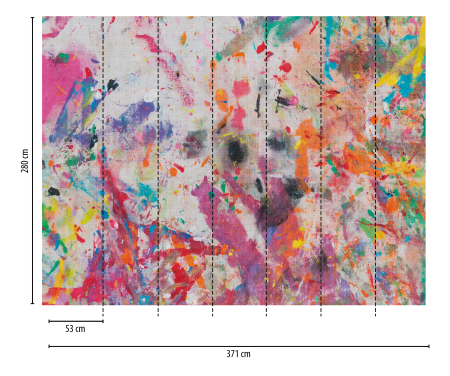 Fototapet street art abstract multicolor 382521 - A.S. Creation [1]