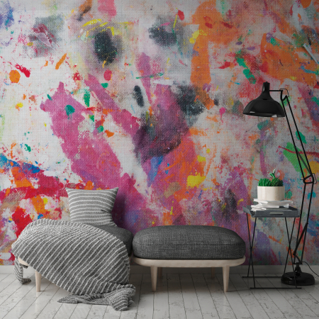 Imitatii, texturi, obiecte - Fototapet street art abstract multicolor 382521 - A.S. Creation
