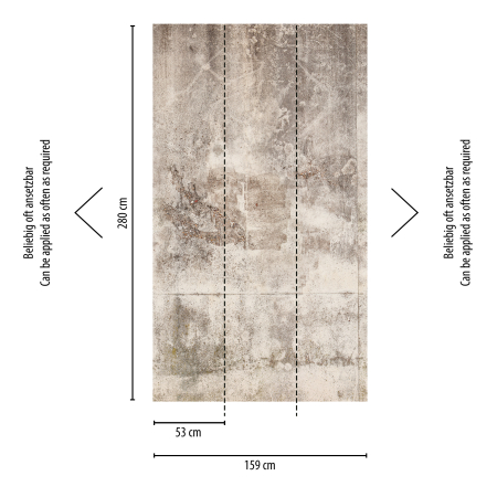 Fototapet perete beton gri 383391 - A.S. Creation [1]