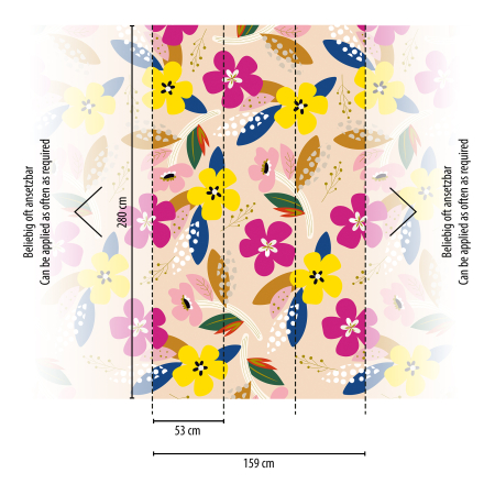 Fototapet flori multicolor 392091 - A.S. Creation [1]