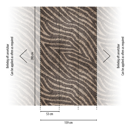 Fototapet animal print maro 392361 - A.S. Creation [1]