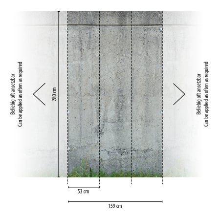 Fototapet zid din beton gri 392551 - A.S. Creation [1]