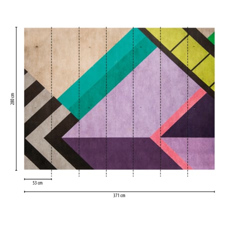 Fototapet geometric multicolor 399131  -  A.S. Creation [1]