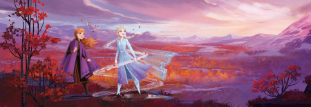 Fototapet Disney - Fototapet 4-4104 Frozen Panorama
