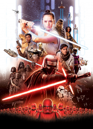 Fototapet Star Wars - Fototapet 4-4113 Star Wars - Rey Poster