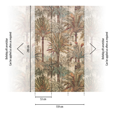 Fototapet jungla crem/bej 792299  -  A.S. Creation [1]