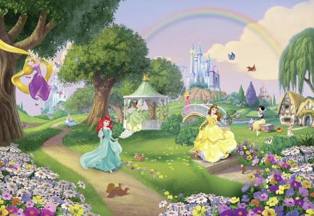 Fototapet Disney - Fototapet 8-449 Curcubeul Printeselor Disney