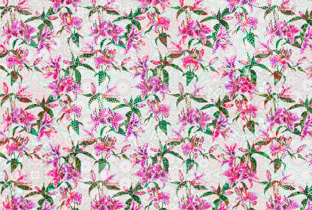 Walls by Patel - Fototapet cu flori roz DD110216  -  A.S. Creation