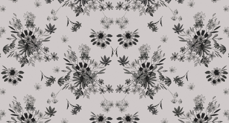 Colectii - Fototapet cu flori gri DD110391  -  A.S. Creation