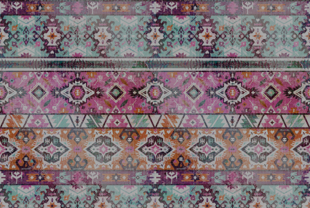 Walls by Patel - Fototapet cu elemente abstracte roz DD110926  -  A.S. Creation
