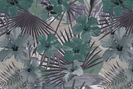 Colectii - Fototapet cu flori verde DD111071  -  A.S. Creation