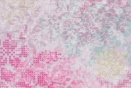 Colectii - Fototapet cu elemente abstracte roz DD111101  -  A.S. Creation