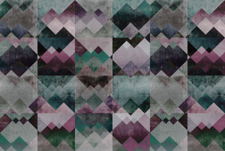Walls by Patel - Fototapet cu elemente abstracte mov DD111206  -  A.S. Creation
