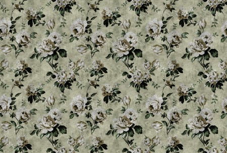Walls by Patel 2 - Fototapet cu flori verde DD113897  -  A.S. Creation