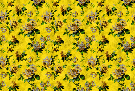 Colectii - Fototapet cu flori galben DD113917  -  A.S. Creation