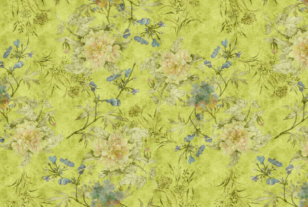 Colectii - Fototapet cu flori verde DD114437  -  A.S. Creation