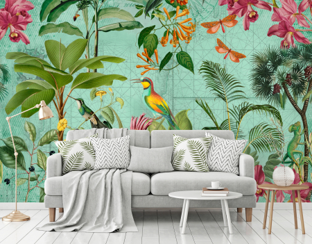 ARTist - Fototapet jungla multicolor DD119701  -  A.S. Creation