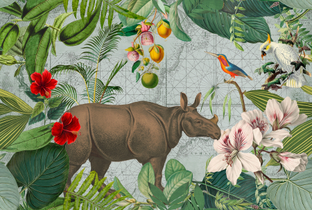 Fototapet jungla verde DD119725  -  A.S. Creation [1]