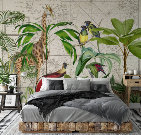 ARTist - Fototapet jungla multicolor DD119741  -  A.S. Creation