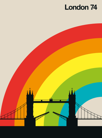 Orase, monumente, opere arta - Fototapet Londra 74 multicolor DD120109  -  A.S. Creation